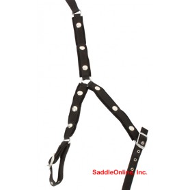 Black Red Western Trail Synthetic Saddle Tack 13