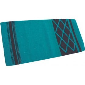 Turquoise Cutting Reining Western Wool Show Blanket Pad