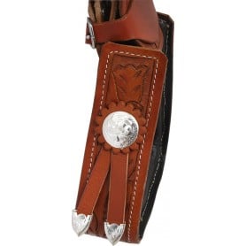 New Premium Brown Horse Show Silver Saddle 15.5