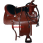 Classic Light Weight Western Brown Trail Saddle