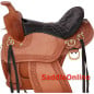 13 QH Leather Western Trail Saddle Tack set