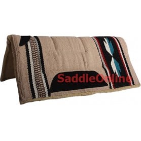 Premium Brown Fleece Lined Western Saddle Pad