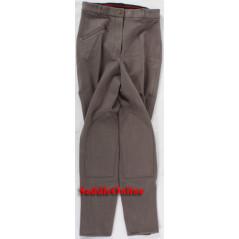 c0127 New 22-32 Grey Cool Cotton Riding Breeches / Pants