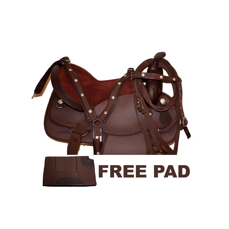New Synthetic  Show Trail Horse Saddle Tack Pad 15