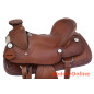 A Fork Western Leather Ranch Work Saddle Tack 15