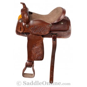 Comfortable Western Horse Trail Saddle Tack Set 15