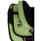 Green Ostrich Synthetic Western Saddle Tack Set 14