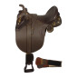 Brown Leather Australian Horse Saddle Fenders