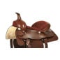 16 17 Brown Western Horse Leather Pleasure Saddle Tack