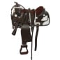 Kids Youth Pony Show Saddle Tack Brown 13 14