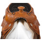 Custom Western Trail Ranch Leather Horse Saddle Tack 15 16