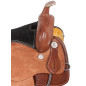 Rough Out Western Trail Ranch Horse Saddle 18