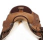 Brown Western Kids Youth Pony Leather Saddle 12