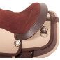 10 Western Brown Synthetic Pony Kids Youth Saddle
