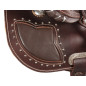 16 Oiled Western Leather Pleasure Trail Horse Saddle