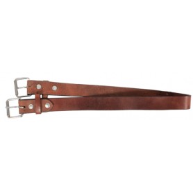 Brown Leather Western Back Cinch