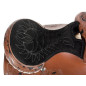 Beautiful 15 Barrel Racing Horse Leather Saddle